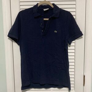 Lacoste Men's Dark Blue Polo Shirt